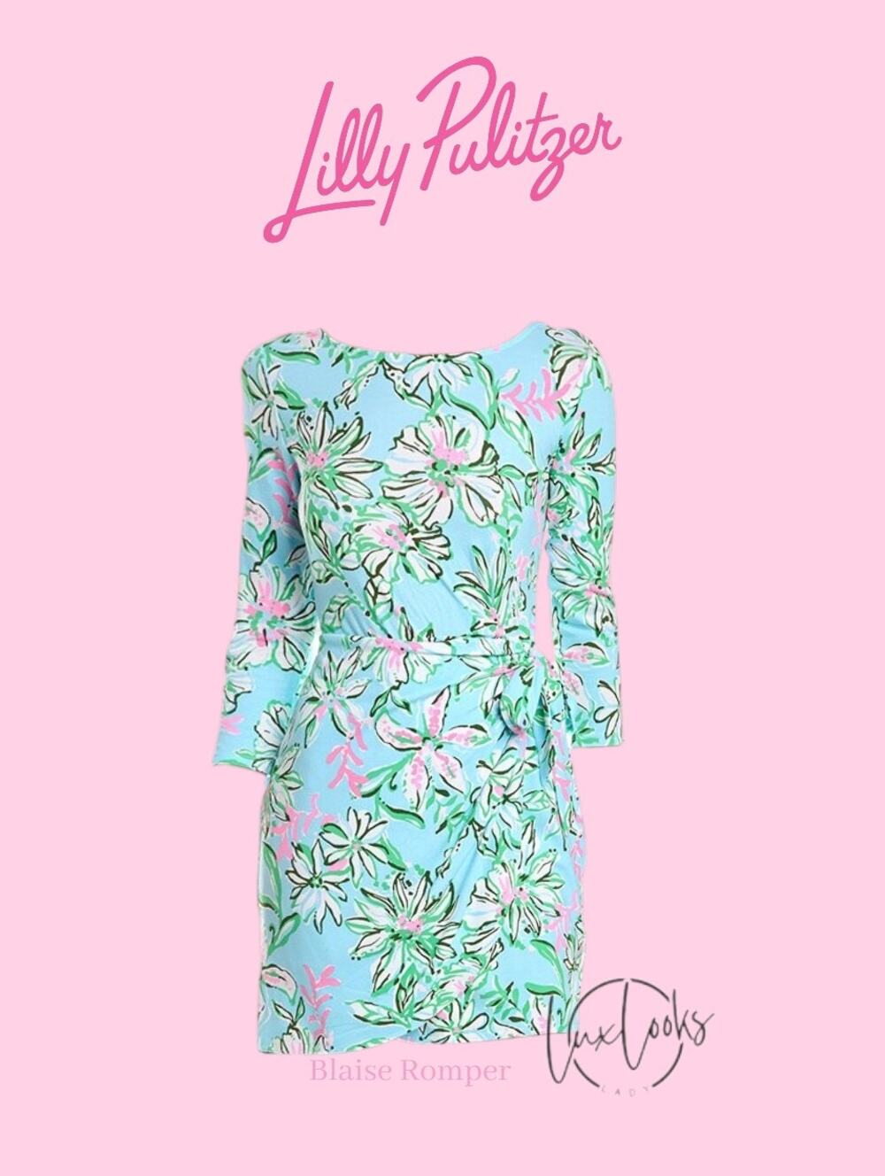 🌺EUC Lilly Pulitzer Blaise Romper Shift Dress S🌺